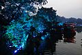 West Lake at night in Hangzhou