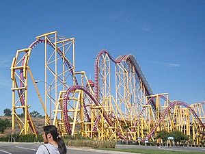 X overview - Six Flags Magic Mountain