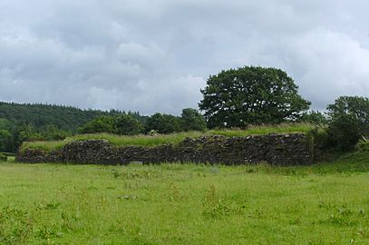 Y Gaer Brecon - North Wall