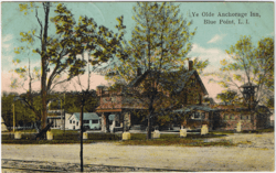 Postcard of the former "Ye Olde Anchorage Inn."