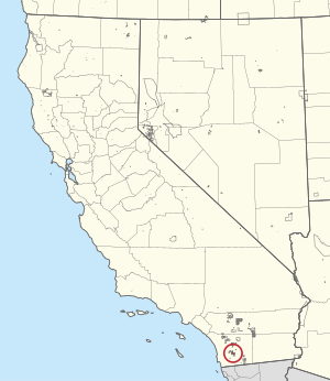 0495R Capitan Grande Reservation Locator Map
