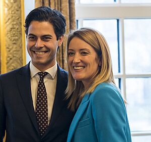 1680256756092 20230331 EP-148080G Rob Jetten and Roberta Metsola (cropped)