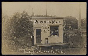 1911.Store in Dodge Center, Minnesota