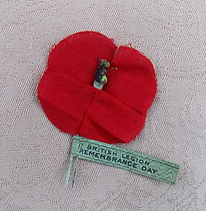 1921 British Remembrance Poppy