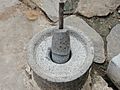A traditional mortar