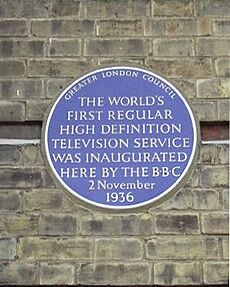 Alexandra palace plaque