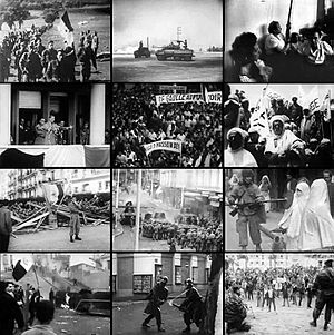 Algerian war collage wikipedia