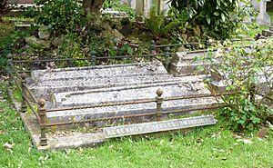 Algernon C Swinburne grave, Bonchurch