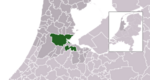 Location of Amsterdam