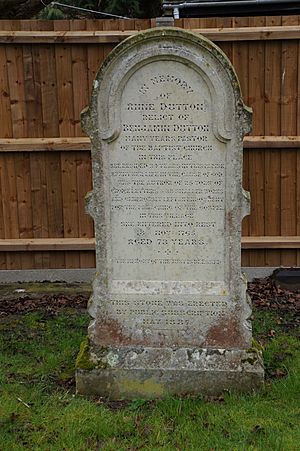 Anne Dutton, grave