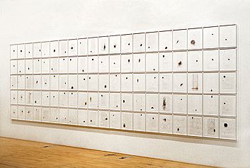 Anne Wilson A Chronicle of Days 1997-98 Collection 21st Century Museum of Contemporary Art, Kanazawa, Japan