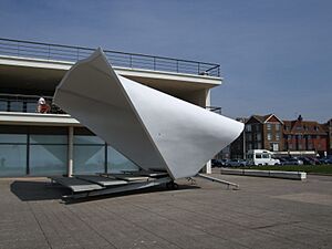 Bandstand outside De La Warr Pavilion - geograph.org.uk - 1822060