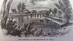 Bladensburg in 1861