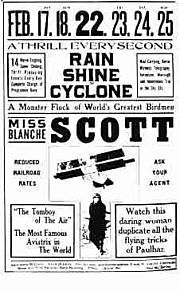 Blanche Scott poster
