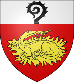 Blason ville fr Brûlon (Sarthe)