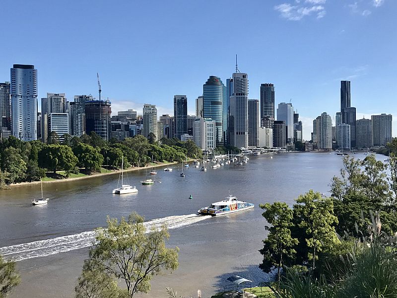 Brisbane skyline in April 2017