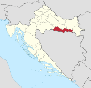 Brod-Posavina County in Croatia