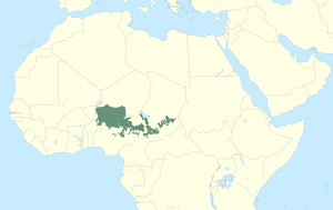 Chadic languages in Africa map.svg