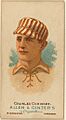 Charles Comiskey, St. Louis Browns baseball card, 1887