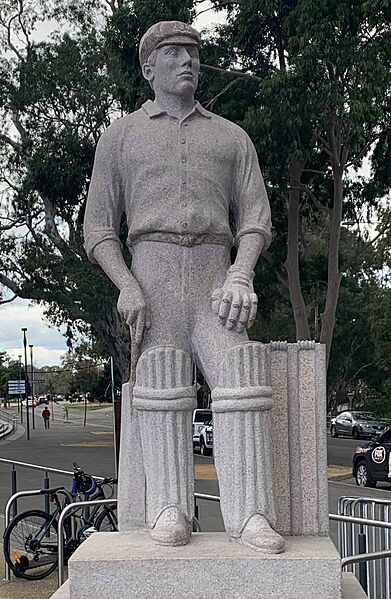 Clem Hill statue Adelaide Oval