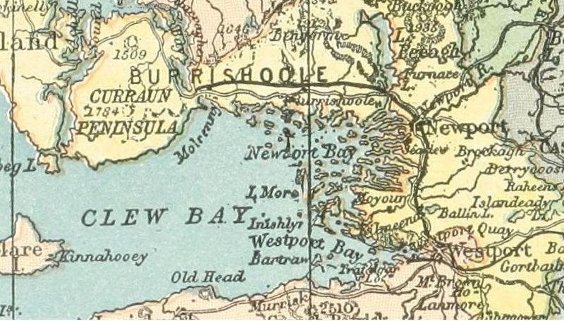 Clew bay-old map