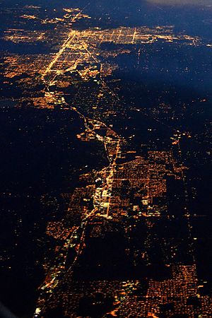 Cmglee Spokane Valley night aerial
