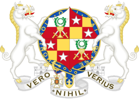 Coat of Arms of Lady Mary Fagan.svg