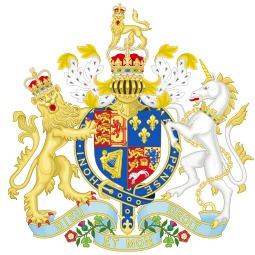 Coat of arms of Great Britain (1714–1801)