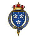 Coat of arms of Sir Thomas Darcy, 1st Baron Darcy of Darcy, KG