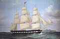 Duncan MacFarlane - The ship 'Brooklyn' off Skerries Rock