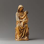 Enthroned Virgin and Child MET DP102857