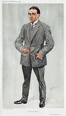 Ernest Shackleton Vanity Fair 1909-10-06