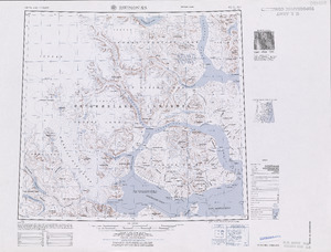 Eskimonaes C501 map sheet