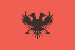 Flag of Aladro Kastrioti (1902)