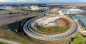 Frac sand mine in the Town of Oakdale 03