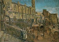 Francesc Gimeno - Plaza del Rey - Google Art Project