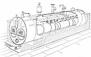 Galloway boiler ('Modern Electric Practice', Vol 5, 1910)