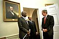 George W. Bush - Daniel arap Moi - Meles Zenawi