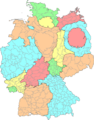 Germany-population-cartogram