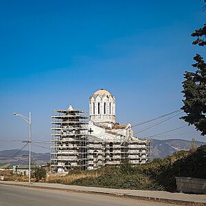 Ghazanchi Church as seen in September of 2022