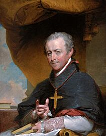 Gilbert Stuart - Bishop Jean-Louis Anne Magdelaine Lefebvre de Cheverus - 21.9 - Museum of Fine Arts