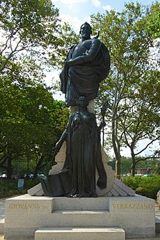 Giovanni da Verrazzano by Ximenes, Battery Park, NYC