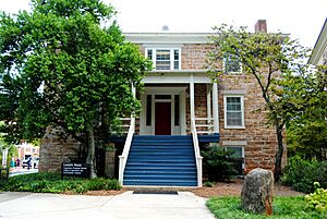 Governor Wilson Lumpkin House, c. 1842, photographer facing east