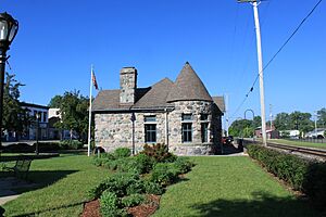 Grass Lake Michigan Central Railroad Depot1