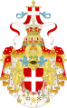 Great coat of arms of the king of italy (1890-1946)