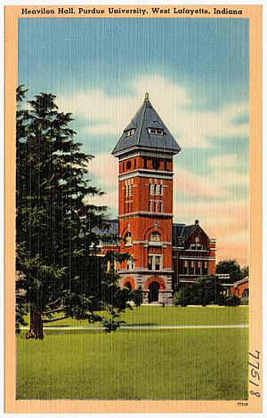 Heavilon Hall, Purdue University, West Lafayette, Indiana (77518)