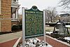 Hillsdale College state historic marker.jpg
