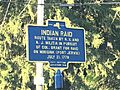 Historic marker Neversink Drive route taken by militia to Battle of Minisink 1779