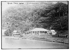 In Faga Togo, Tutuila, Samoa, Storekeeper's cottage LOC 15048358164