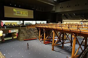 Interior view - Edo-Tokyo Museum - Sumida, Tokyo, Japan - DSC06570